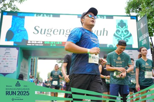 Race photo from Mangkunegaran Run 2025