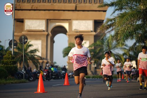 Race photo from Kediri Half Marathon 2024
