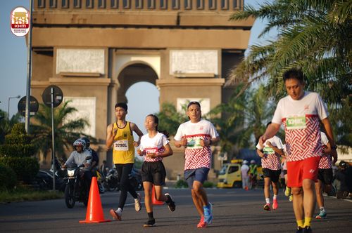 Race photo from Kediri Half Marathon 2024