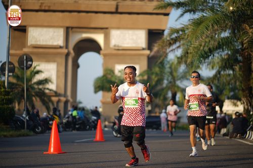 Race photo from Kediri Half Marathon 2024
