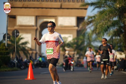 Race photo from Kediri Half Marathon 2024
