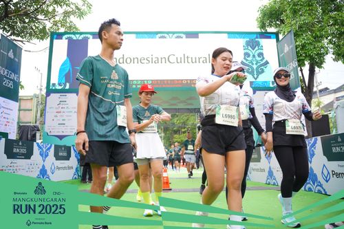 Race photo from Mangkunegaran Run 2025