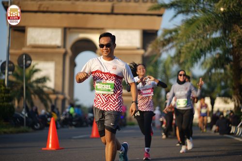 Race photo from Kediri Half Marathon 2024