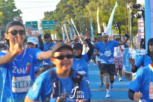Race photo from Jabar Run 10K 2024