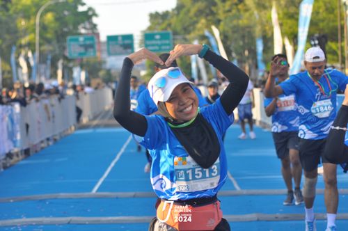 Race photo from Jabar Run 10K 2024