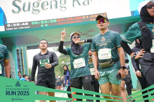 Race photo from Mangkunegaran Run 2025