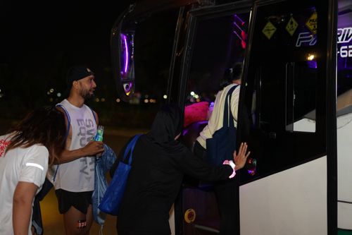Race photo from PIK NITE RUN VIBES