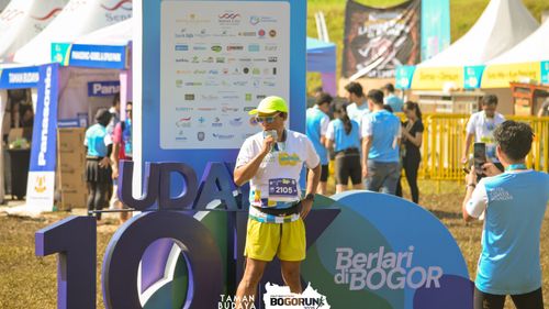 Race photo from Taman Budaya x BOGORUN 2025