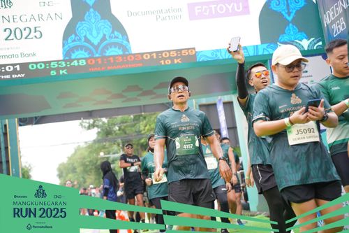 Race photo from Mangkunegaran Run 2025
