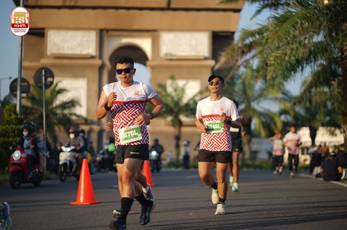 Race photo from Kediri Half Marathon 2024