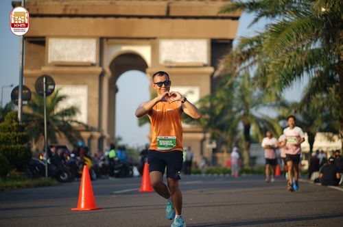 Race photo from Kediri Half Marathon 2024