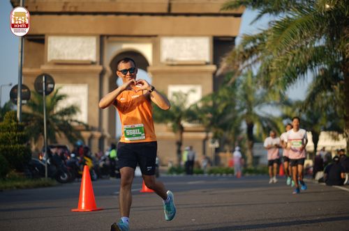 Race photo from Kediri Half Marathon 2024