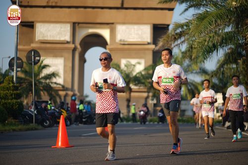 Race photo from Kediri Half Marathon 2024