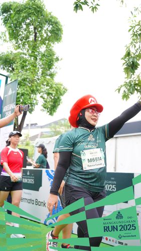 Race photo from Mangkunegaran Run 2025