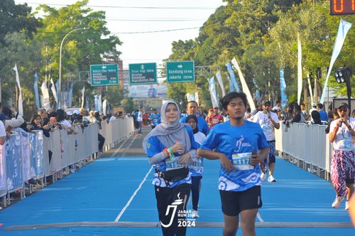 Race photo from Jabar Run 10K 2024