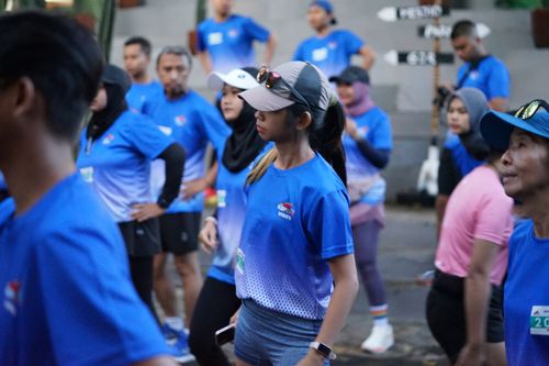 Race photo from KBP City Run 2024 Vibes