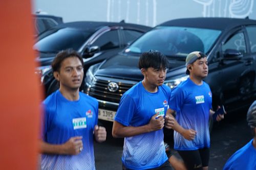 Race photo from KBP City Run 2024 Vibes