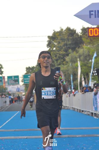 Race photo from Jabar Run 10K 2024