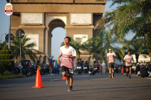 Race photo from Kediri Half Marathon 2024