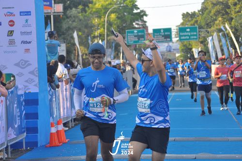 Race photo from Jabar Run 10K 2024