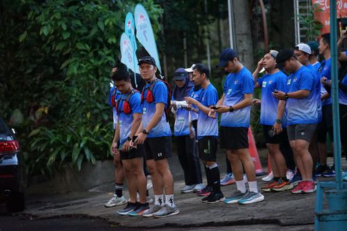 Race photo from KBP City Run 2024 Vibes