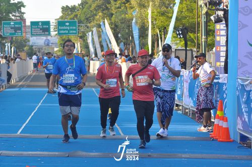 Race photo from Jabar Run 10K 2024