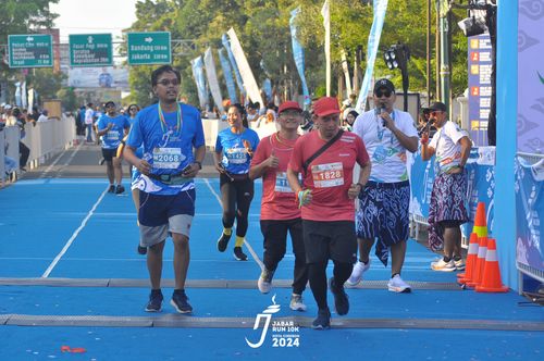 Race photo from Jabar Run 10K 2024