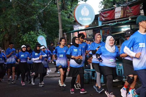 Race photo from KBP City Run 2024 Vibes
