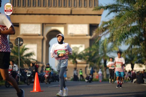 Race photo from Kediri Half Marathon 2024