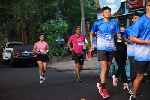 Race photo from KBP City Run 2024 Vibes