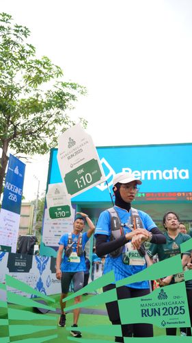 Race photo from Mangkunegaran Run 2025