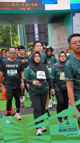 Race photo from Mangkunegaran Run 2025
