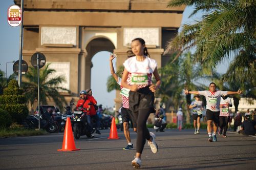 Race photo from Kediri Half Marathon 2024