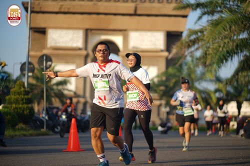 Race photo from Kediri Half Marathon 2024