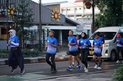 Race photo from KBP City Run 2024 Vibes