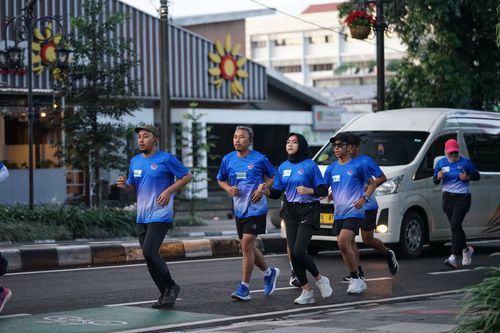 Race photo from KBP City Run 2024 Vibes