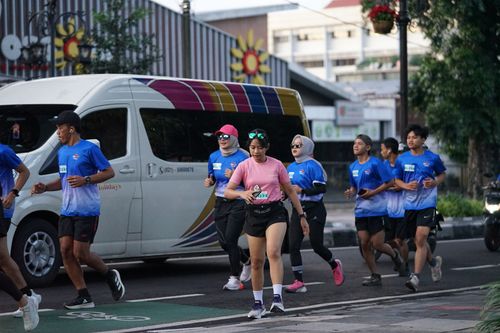 Race photo from KBP City Run 2024 Vibes