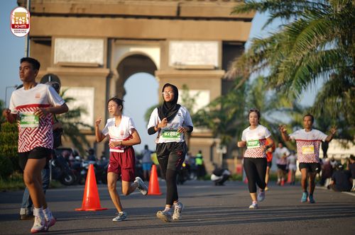 Race photo from Kediri Half Marathon 2024