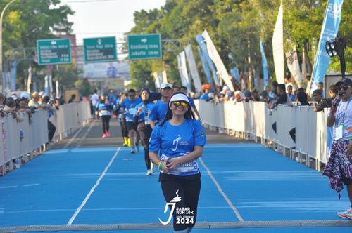 Race photo from Jabar Run 10K 2024