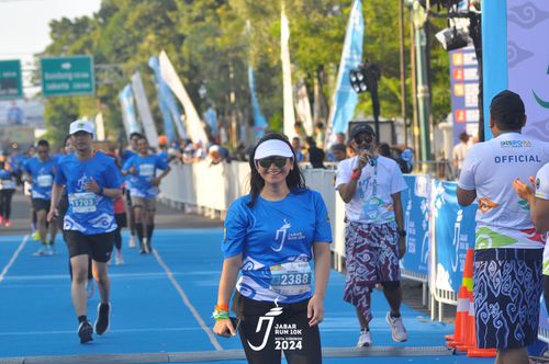 Race photo from Jabar Run 10K 2024