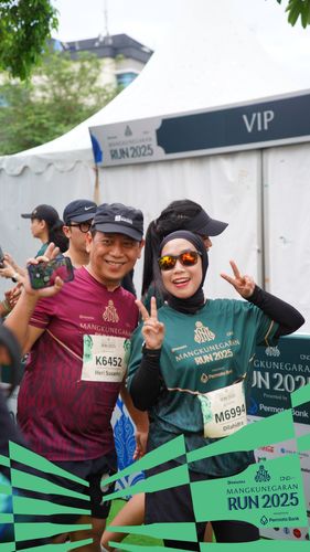 Race photo from Mangkunegaran Run 2025