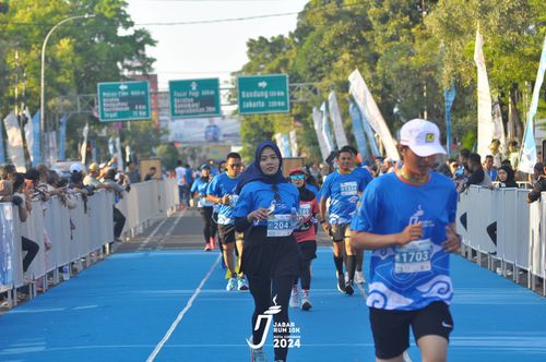 Race photo from Jabar Run 10K 2024