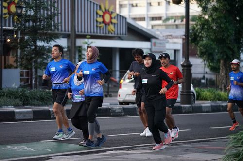 Race photo from KBP City Run 2024 Vibes