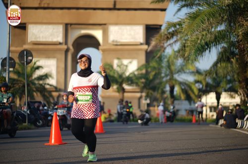 Race photo from Kediri Half Marathon 2024