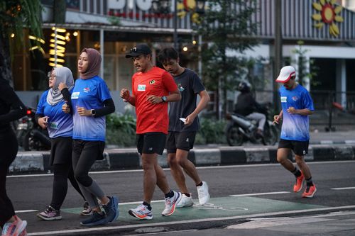 Race photo from KBP City Run 2024 Vibes