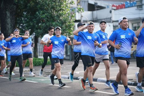 Race photo from KBP City Run 2024 Vibes