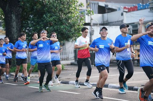 Race photo from KBP City Run 2024 Vibes