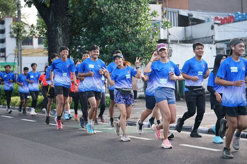 Race photo from KBP City Run 2024 Vibes