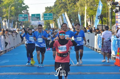 Race photo from Jabar Run 10K 2024