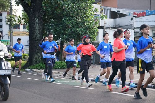 Race photo from KBP City Run 2024 Vibes